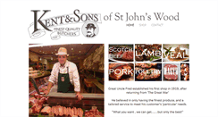 Desktop Screenshot of kents-butchers.com